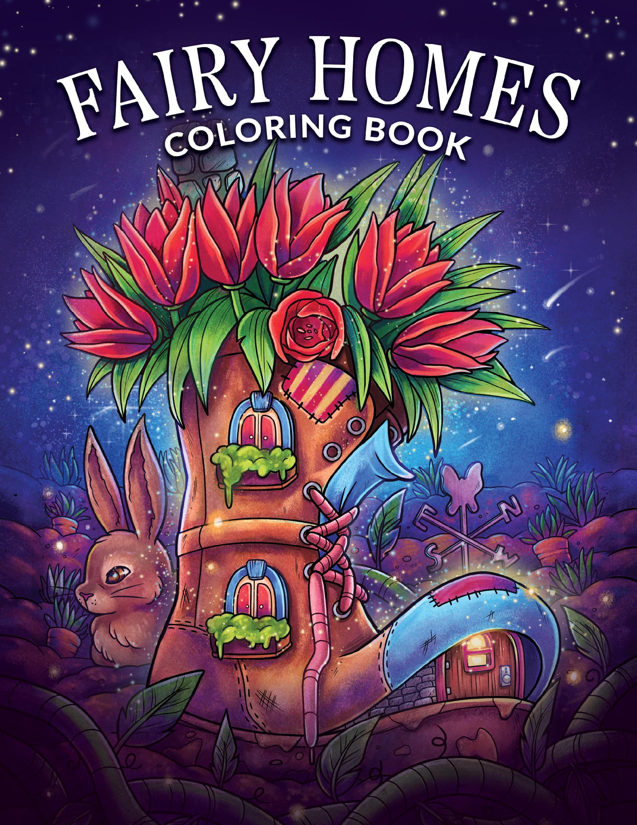 Fairy Homes Coloring Book: For Adults with Fantasy Designs for Fun and Relaxation Hobbies & Crafts