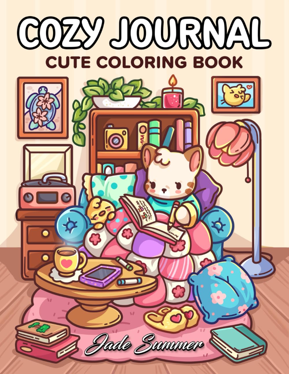 Cozy Journal: A Prompt Journal Coloring Book for Adults and Teens to Inspire Joy, Gratitude, and Mindfulness (Cozy Coloring Books) Hobbies & Crafts