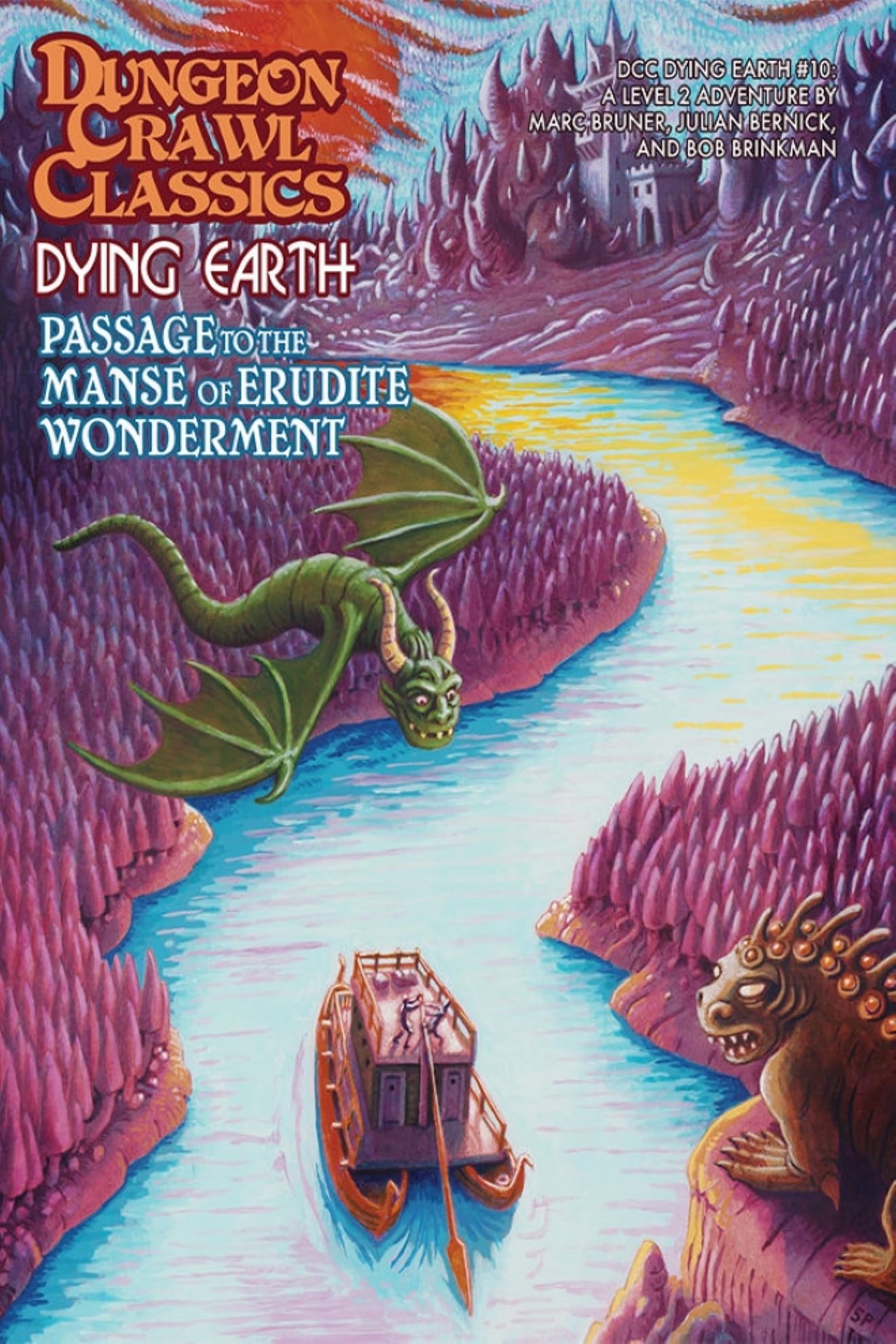 DCC Dying Earth #10: Passage to the Manse of Erudite Wonderment Action & Adventure