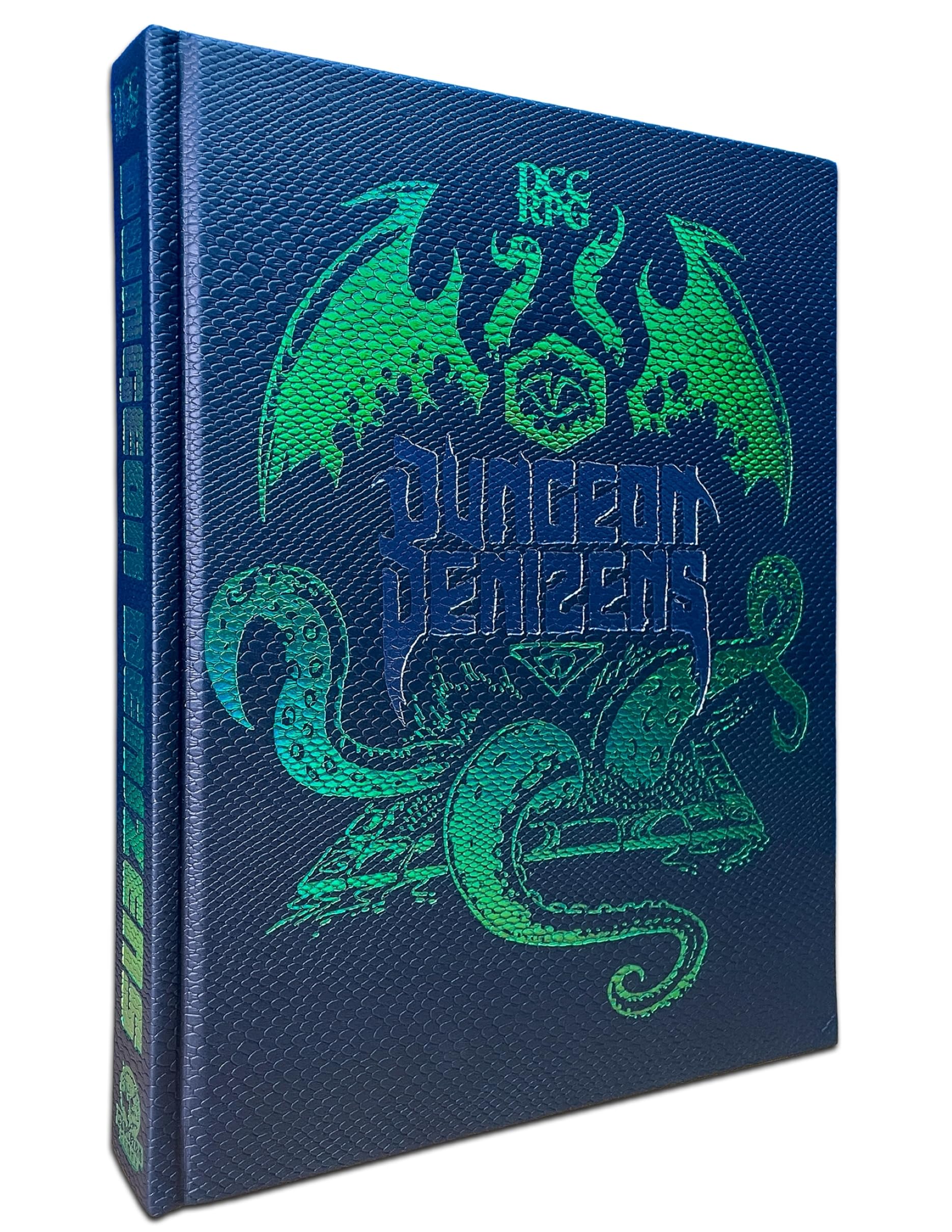 DCC RPG Dungeon Denizens, LE Reptile Skin Foil Cover: Kickstarter Edition Action & Adventure