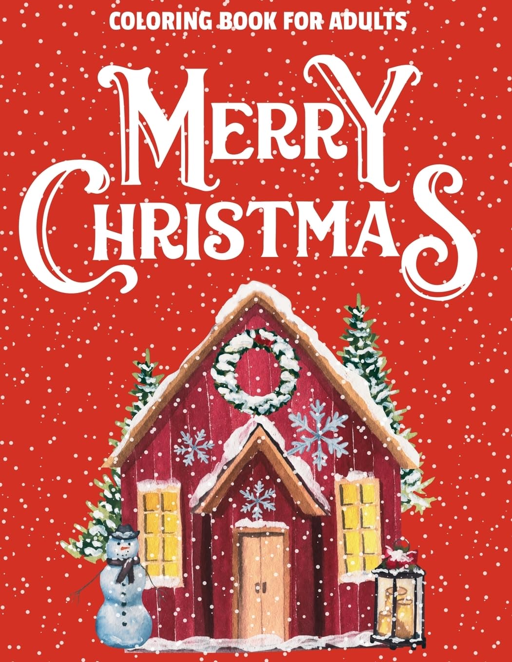 Merry Christmas Coloring Book for Adults Hobbies & Crafts