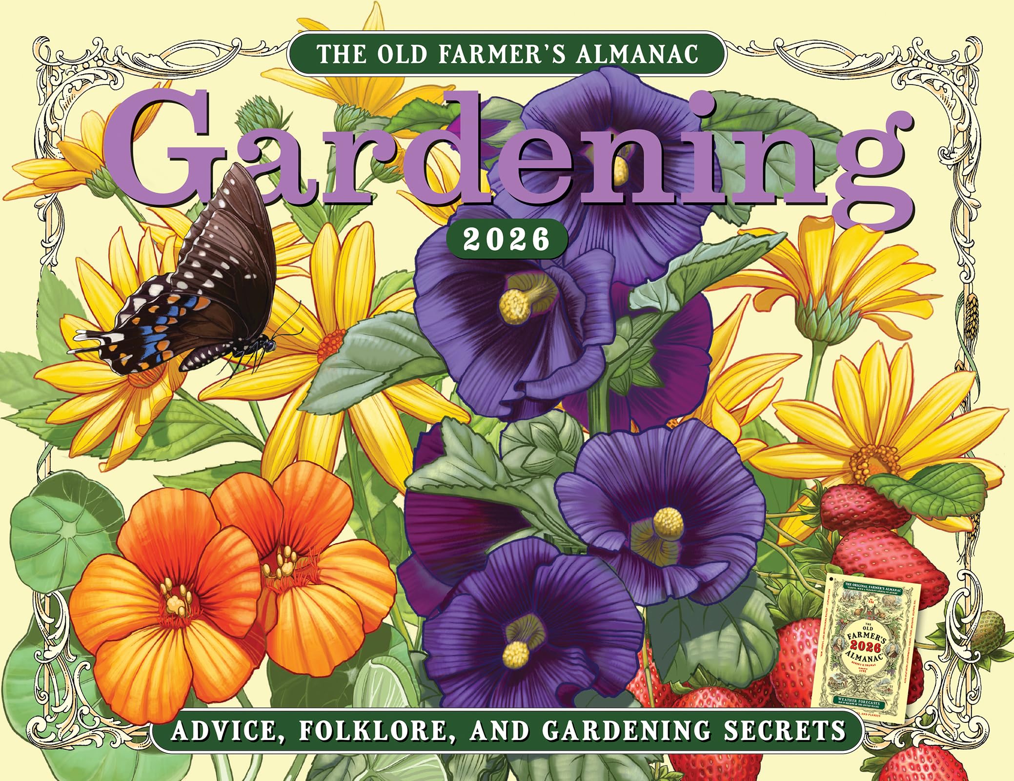 The 2026 Old Farmer's Almanac Gardening Wall Calendar Leisure, Home & Garden