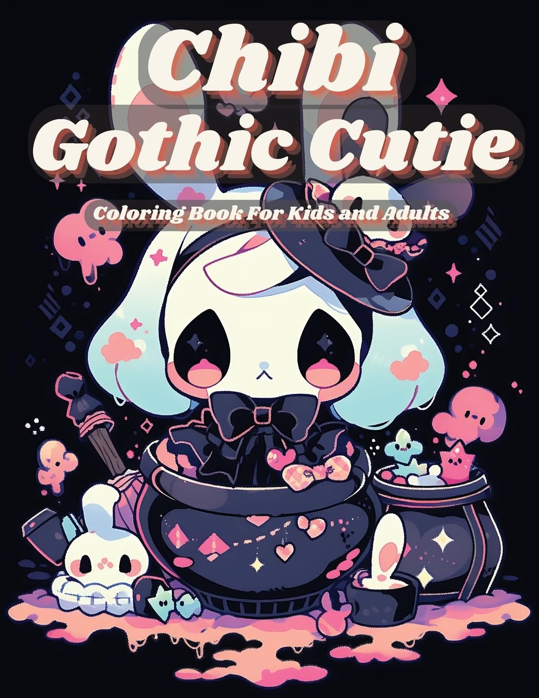 Product Image: Chibi Gothic Cutie Coloring Book