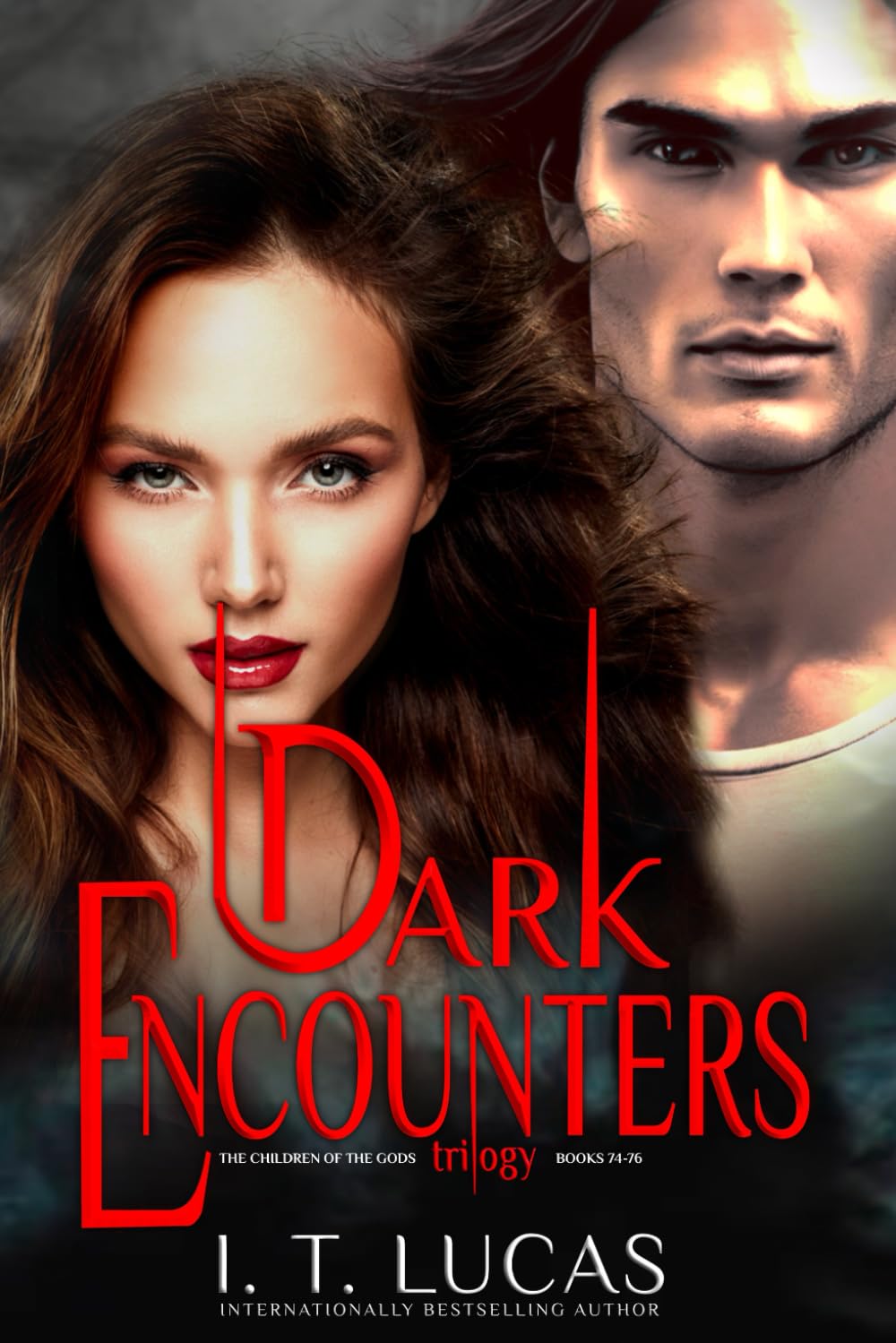 Dark Encounters Trilogy: The Children of the Gods Series Books 74-76 Vampires & Bit-Lit