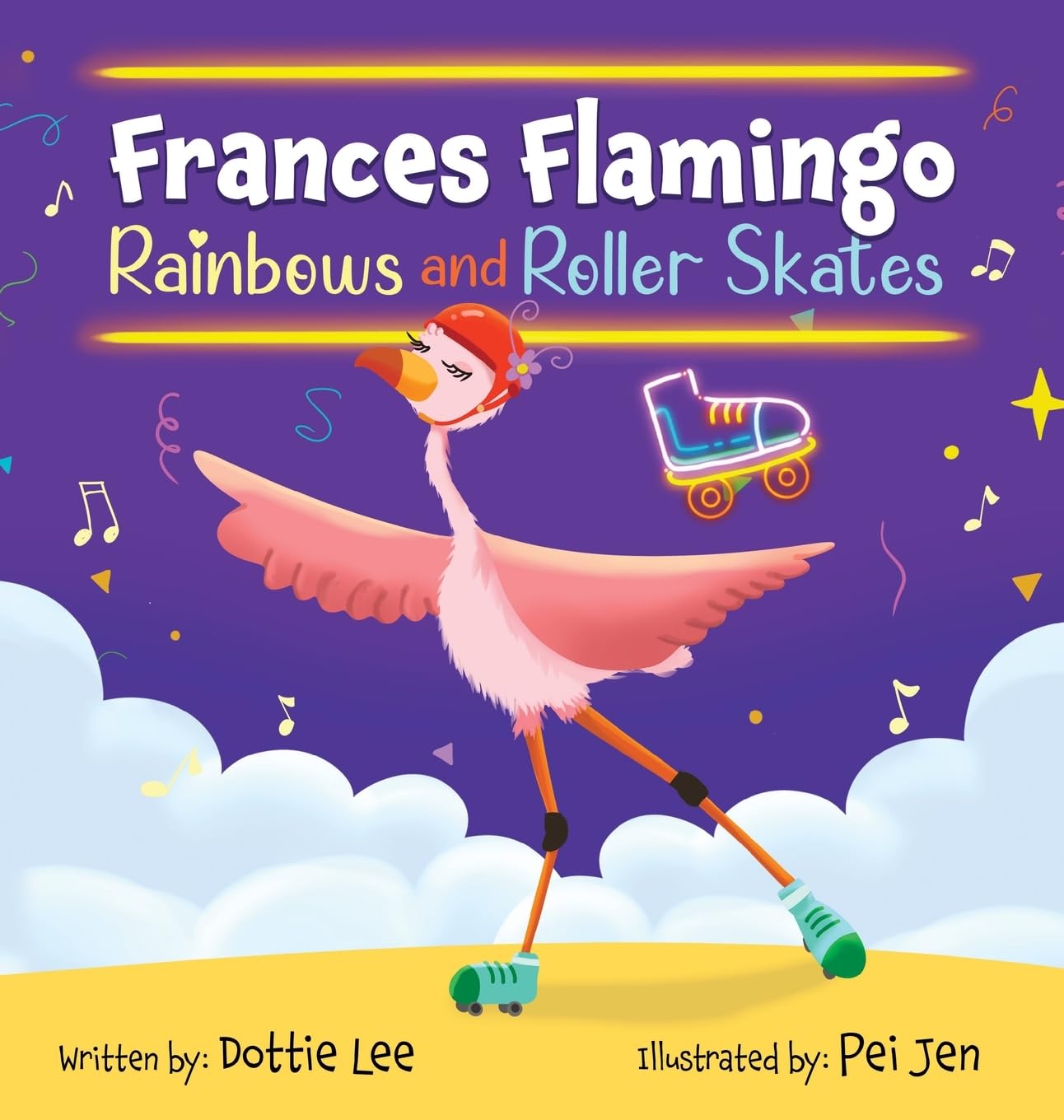 Frances Flamingo Rainbows and Roller Skates Non-fiction