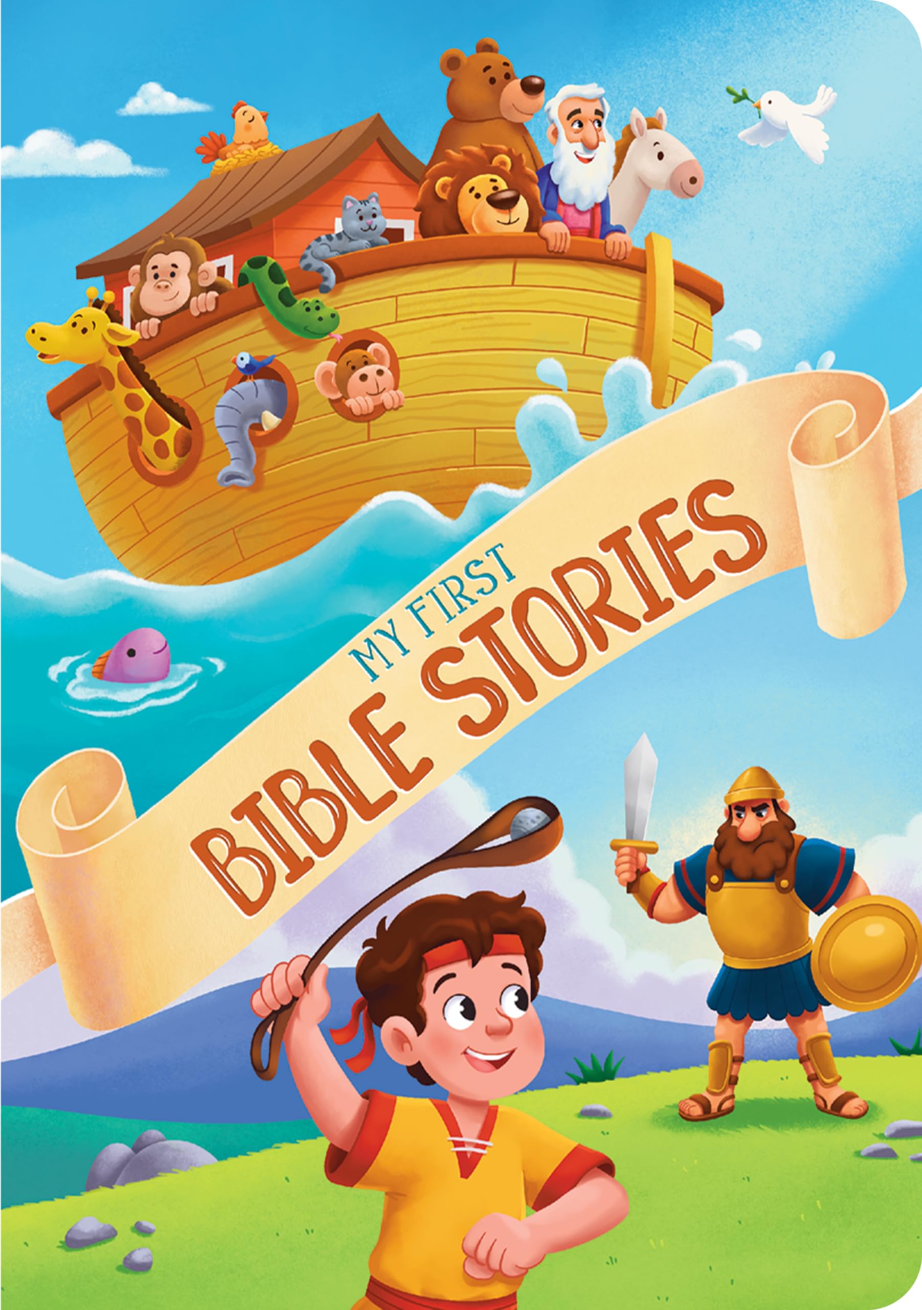 Little Hippo Books My First Bible Stories | Religious Books for Kids | Bible Stories | Kids Books | Children’s Padded Board Book Novels & Short Stories