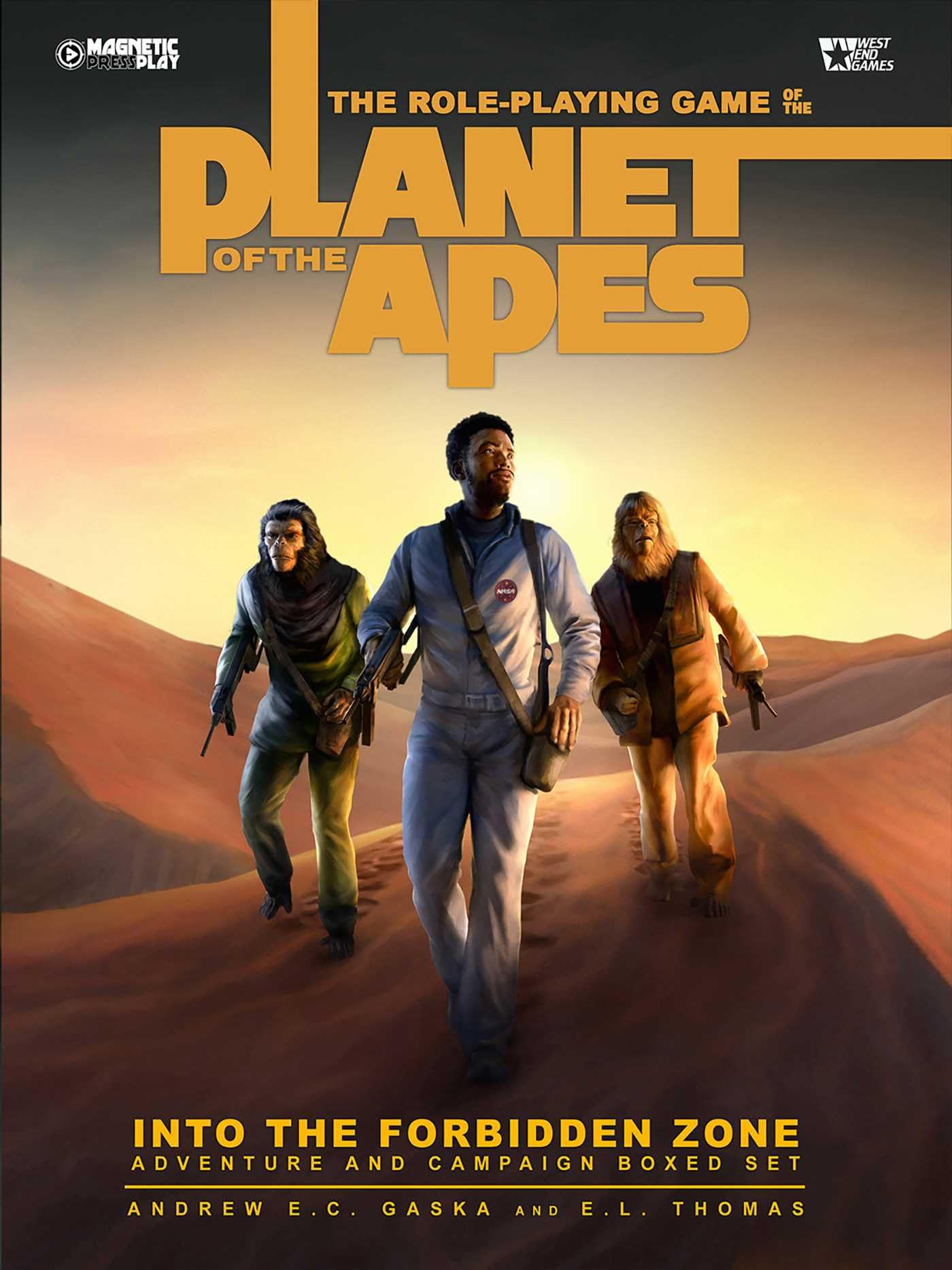 The Planet of the Apes Rpg Forbidden Zone Adventure Box Role-playing Game Manga