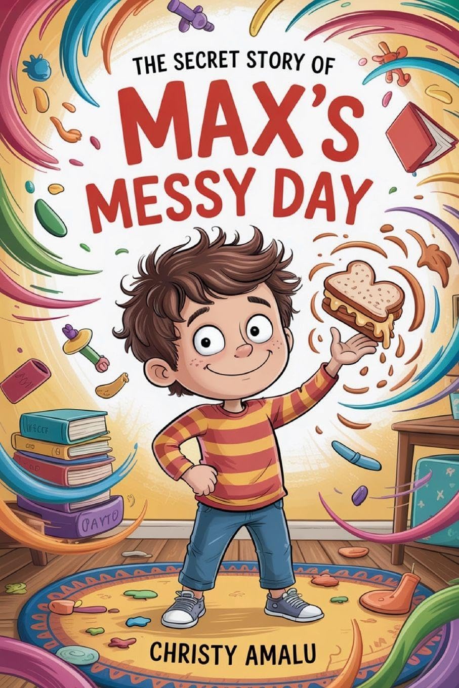 THE SECRET STORY OF MAX'S MESSY DAY Humour & Satire