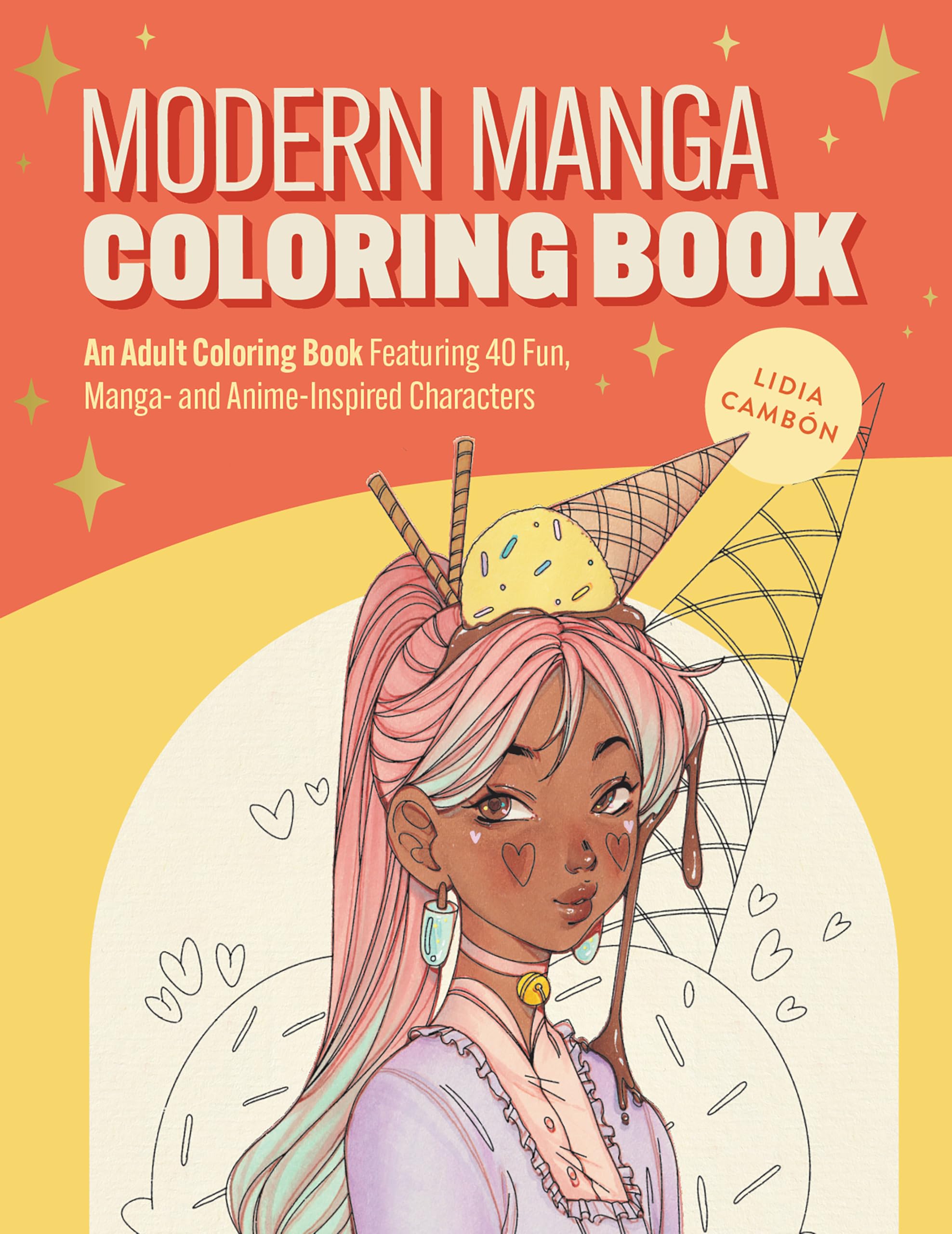 The Modern Manga Coloring Book: Pop Manga and Anime-Inspired Coloring Book for Teens and Adults Books