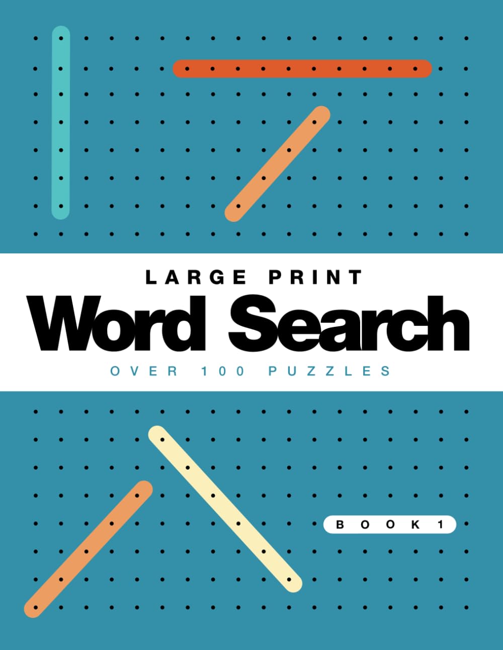 Word Search for Adults: Large Print Word Find Game Book. Over 100 Puzzles. Ideal Gifts for Seniors and Elderly (Book 1) (Large Print Word Search Books) Leisure & Fun