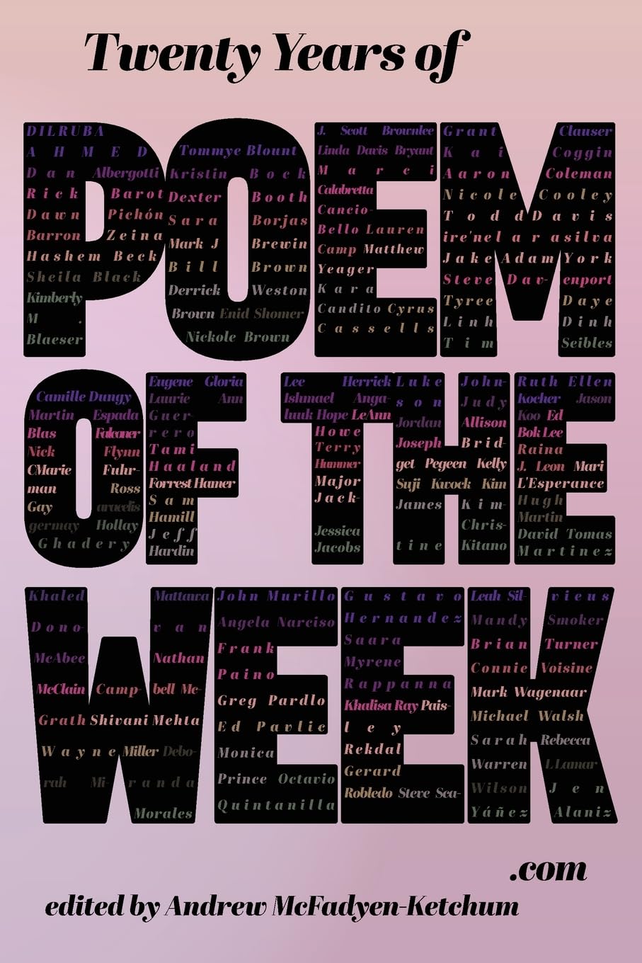 Twenty Years of Poem of the Week.com Poetry