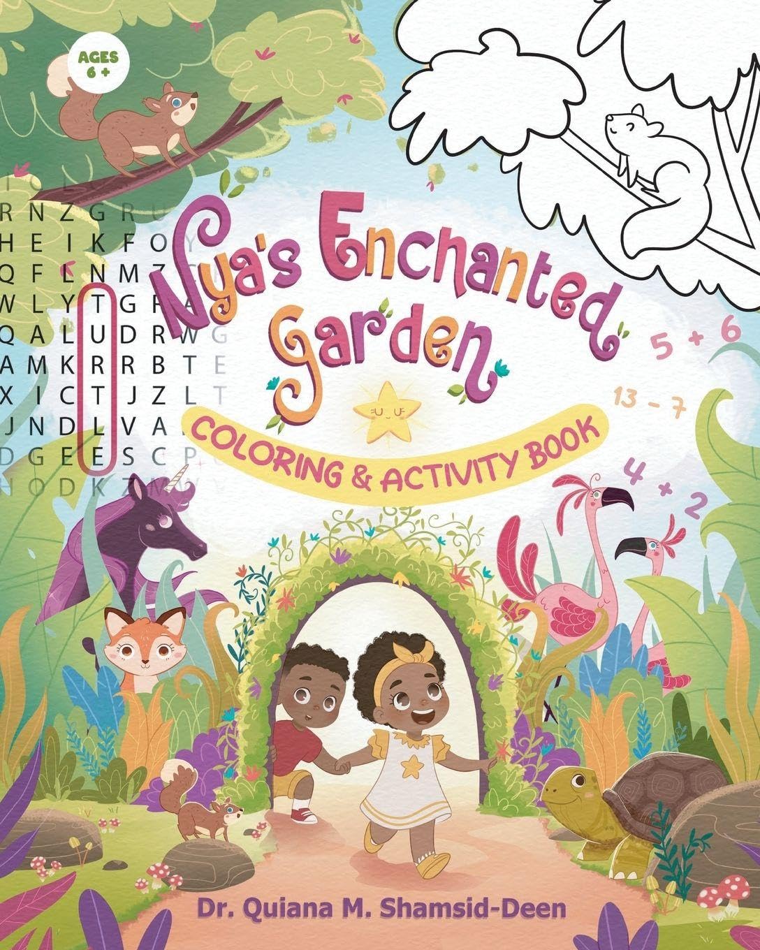 Nya's Enchanted Garden Coloring & Activity Book Non-fiction