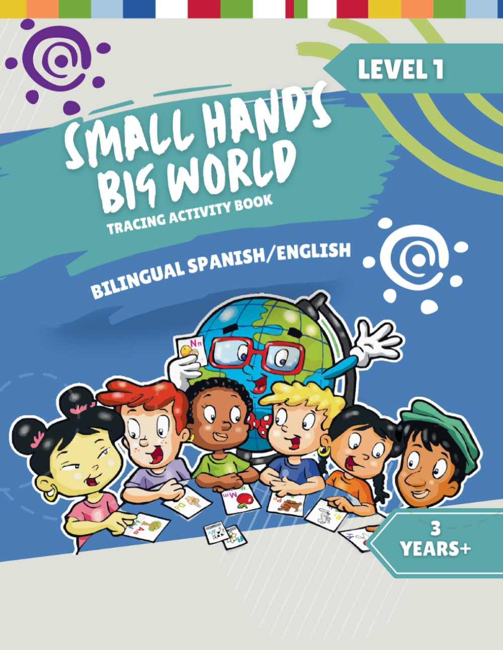 Product Image: Small Hands, Big World - Tracing Activity Book English/Spanish
