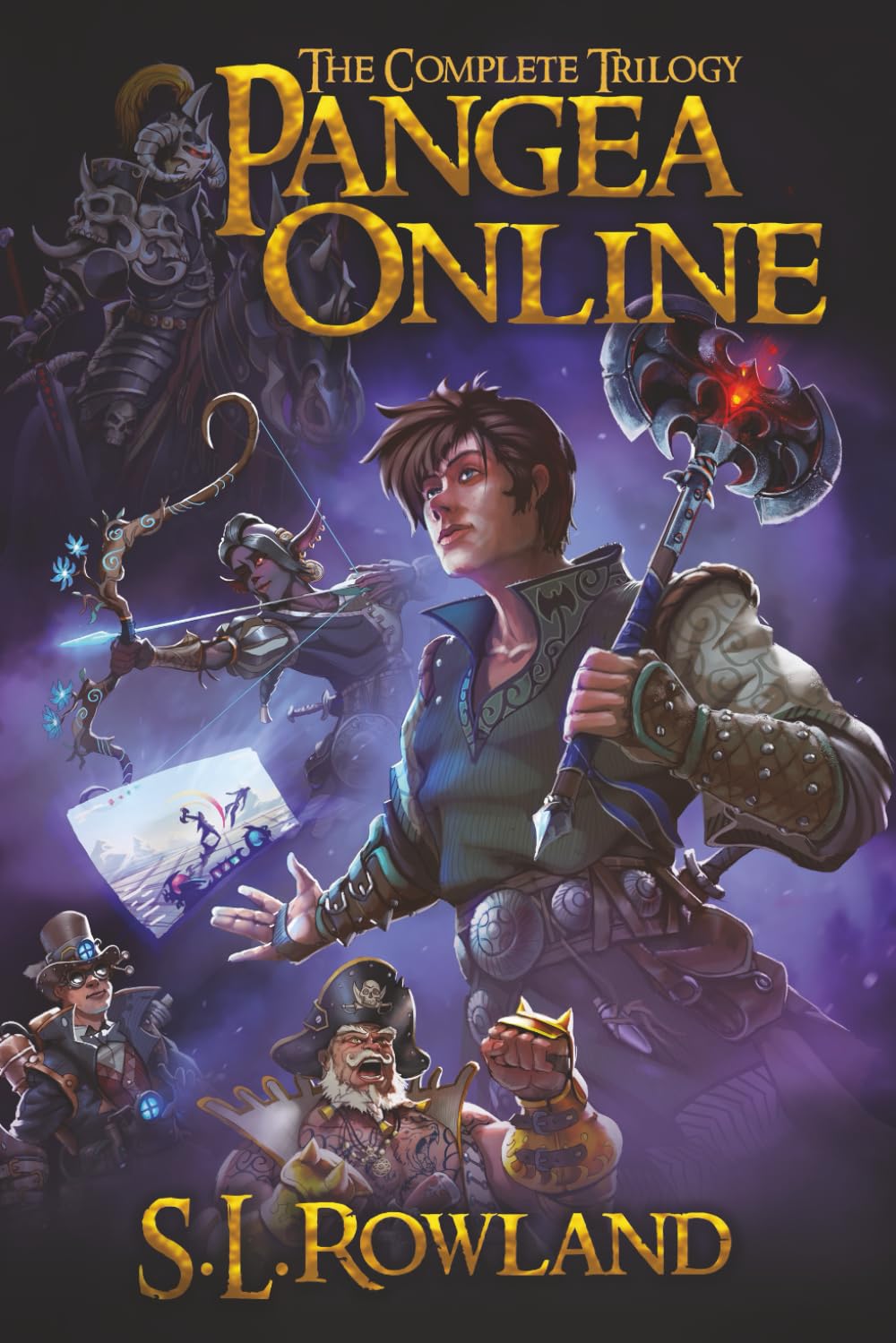 Pangea Online: The Complete Trilogy: A LitRPG Adventure: The Complete LitRPG Trilogy Action & Adventure