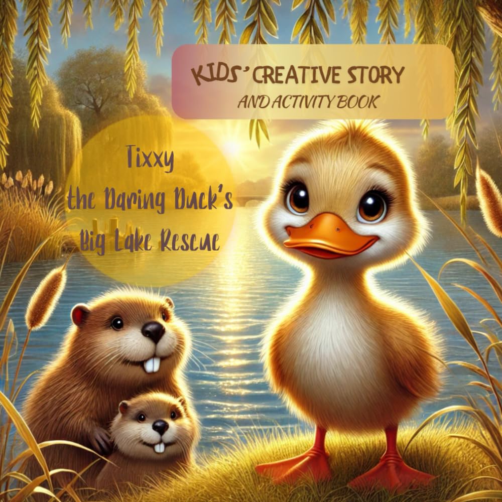 Tixxy The Daring Duck's Big Lake Rescue Novels & Short Stories