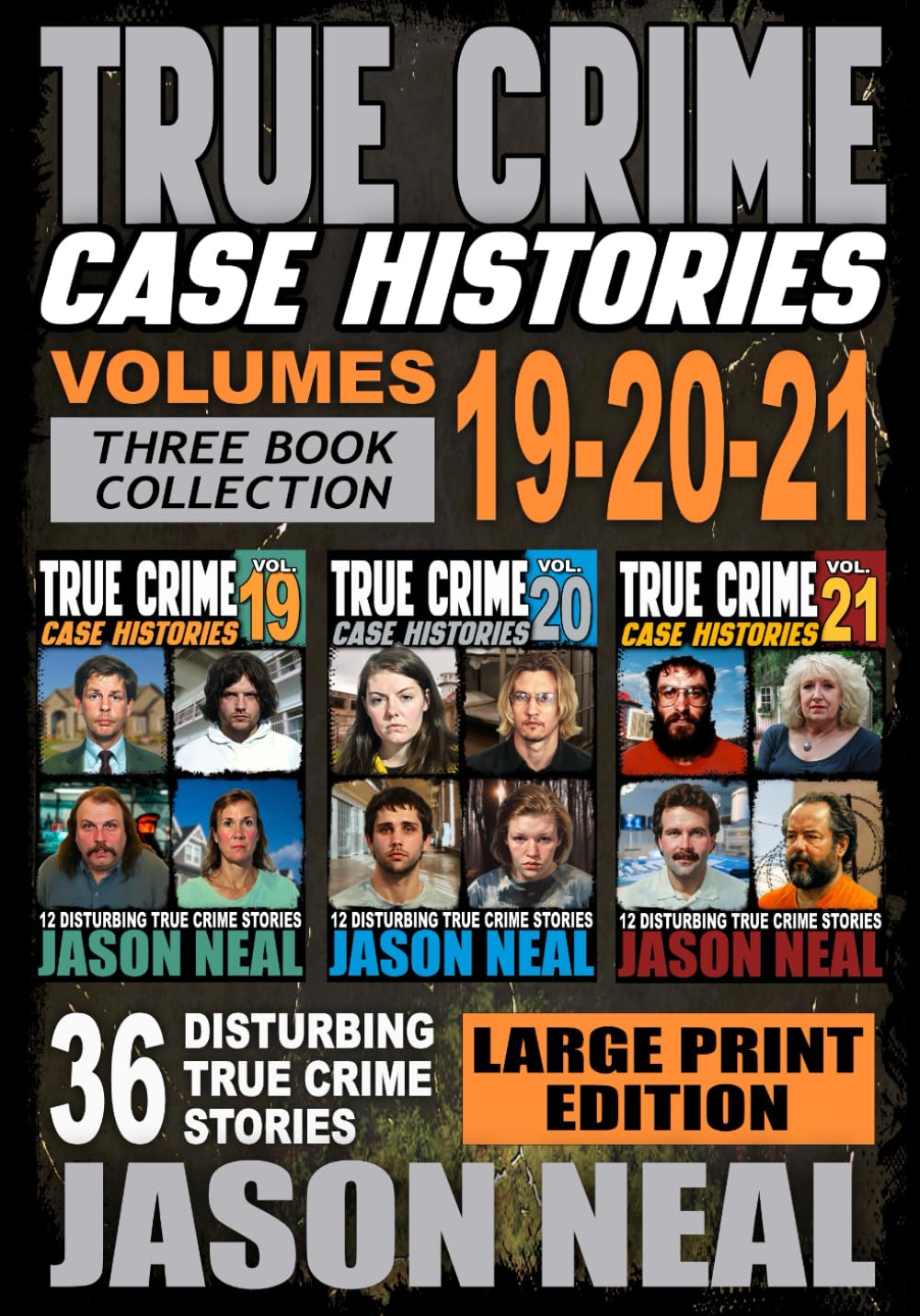 True Crime Case Histories - (Books 19, 20, & 21) LARGE PRINT EDITION Law