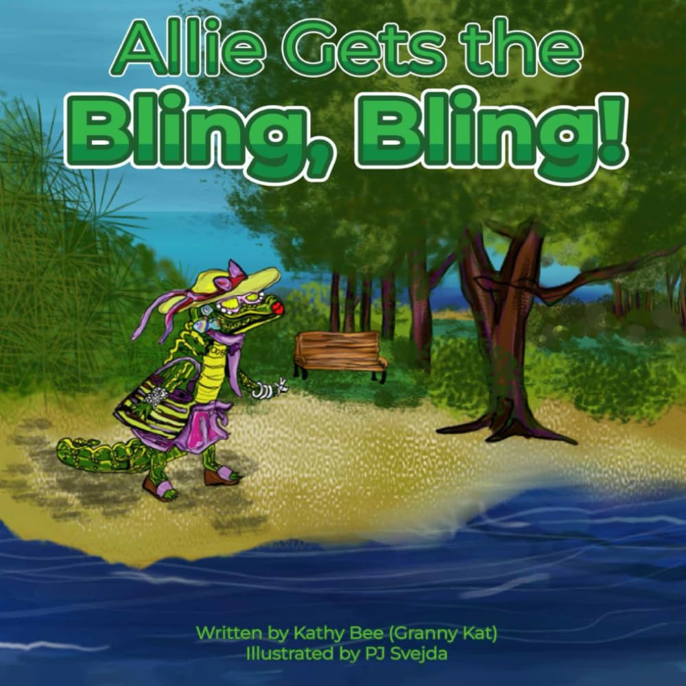 Allie Gets the Bling, Bling!: A little alligator is curious about what lays beyond her family home on the lake. She dares to venture out and becomes ... and learns a lesson at the same time. Novels & Short Stories