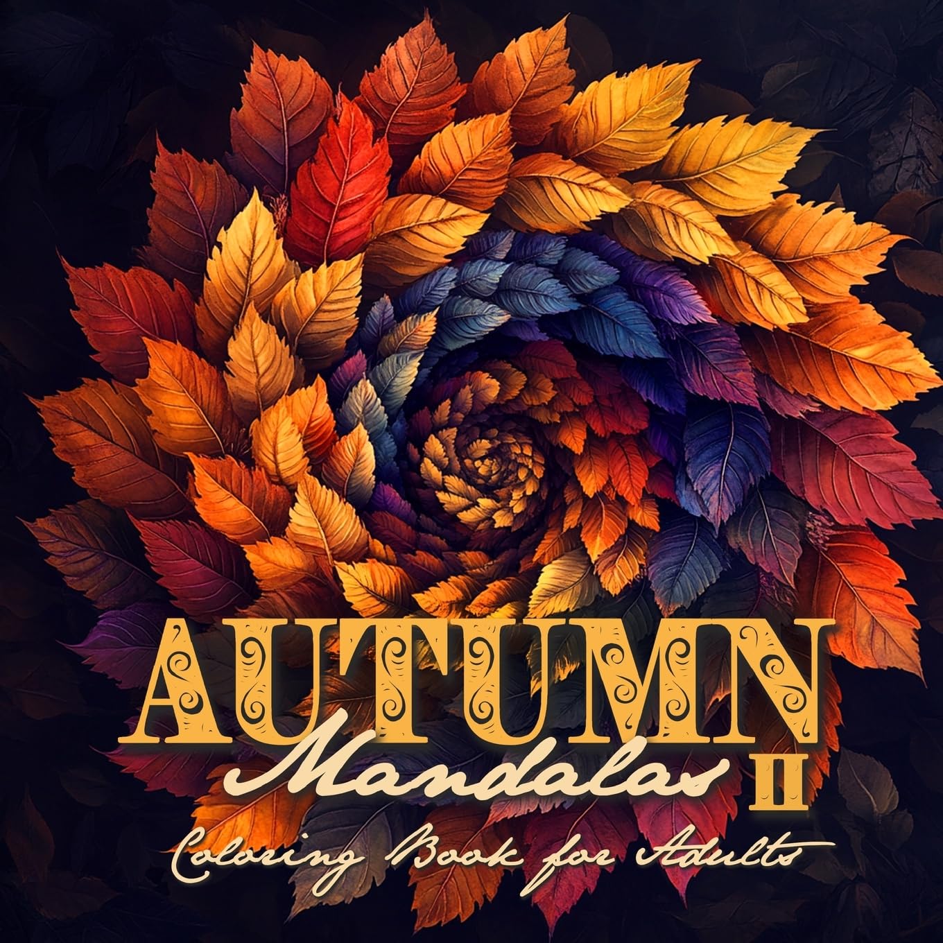 Autumn Mandalas Coloring Book for Adults 2 Hobbies & Crafts