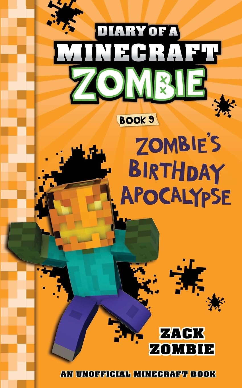 Diary of a Minecraft Zombie Book 9: Zombie's Birthday Apocalypse Tiptoi & Games