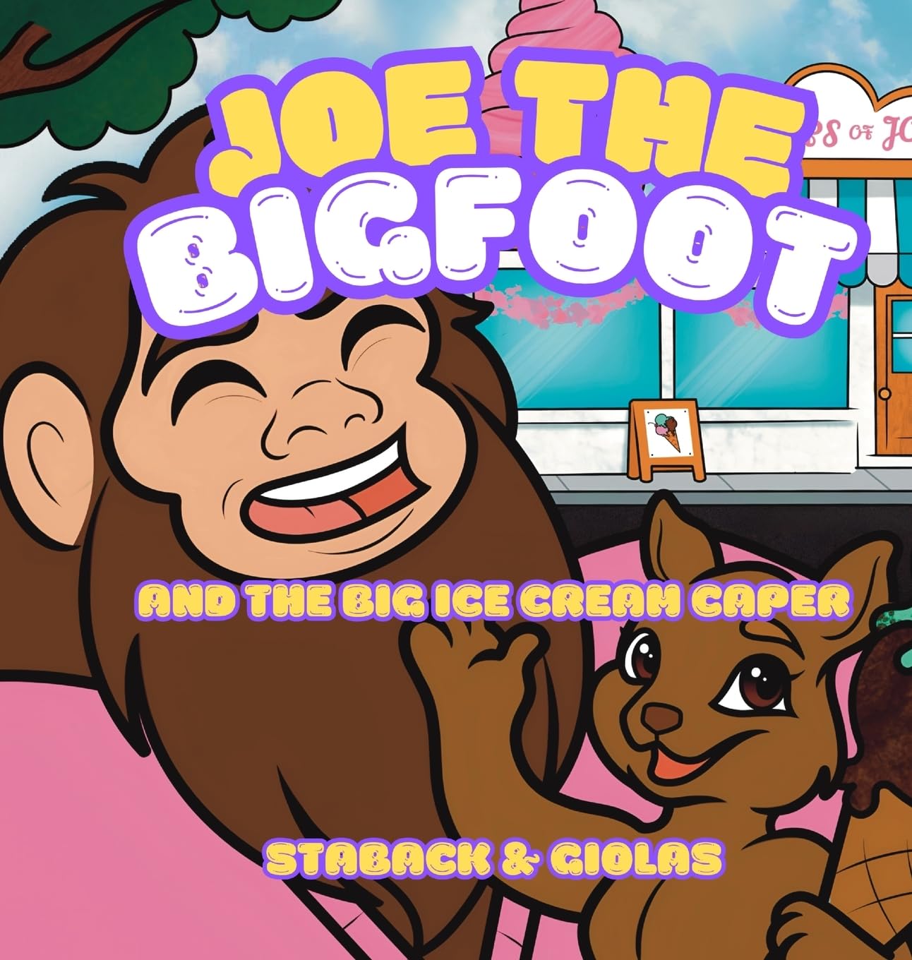 Joe the Bigfoot and the Big Ice Cream Caper Novels & Short Stories