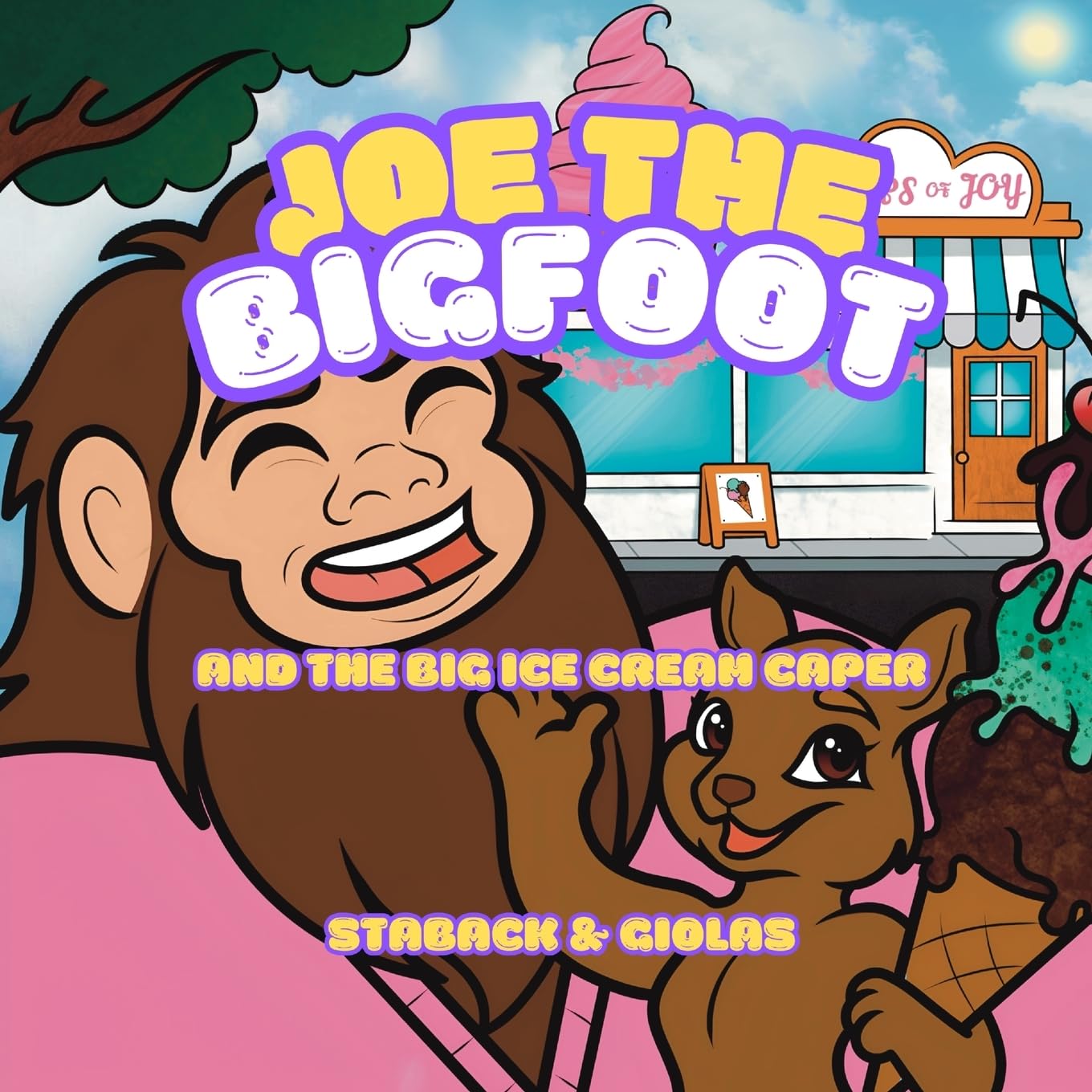 Joe the Bigfoot and the Big Ice Cream Caper Novels & Short Stories