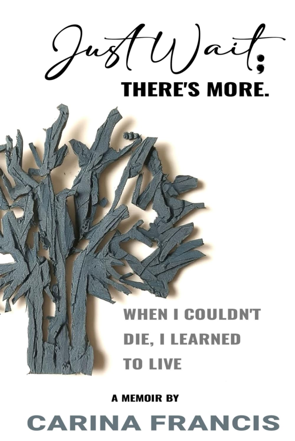 Just Wait; There's More. When I couldn't die, I learned to live Art & Literature