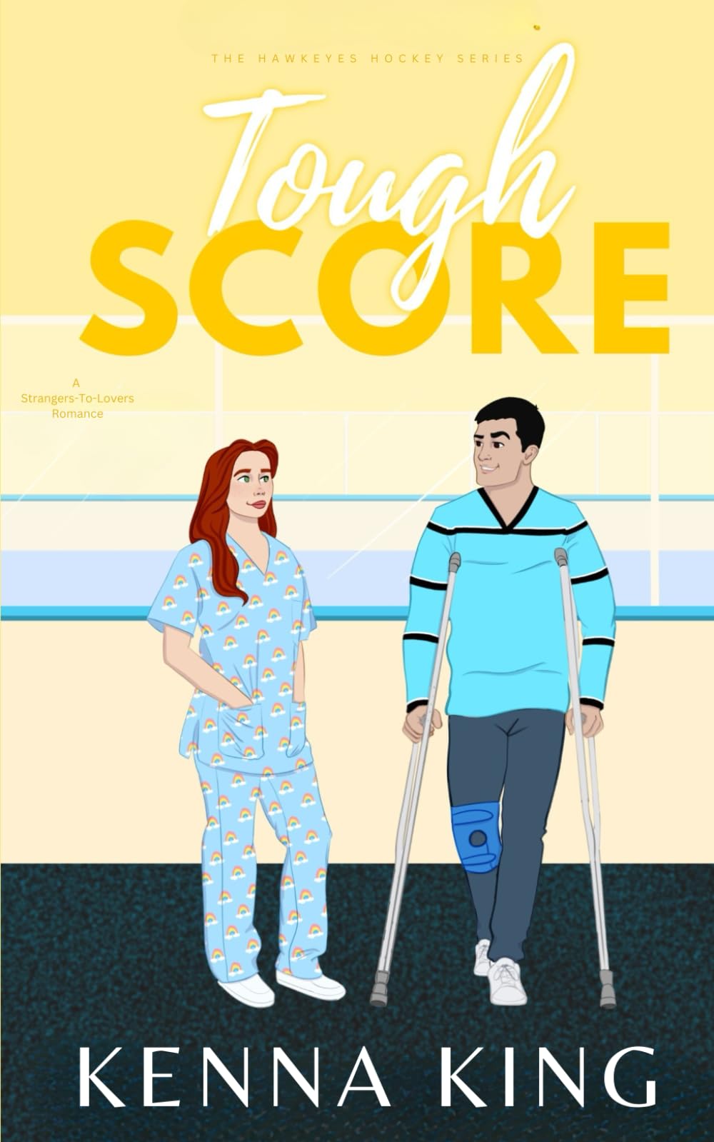 Tough Score: Hockey Romance Book (The Hawkeyes Hockey Series, Band 7) Contemporary literature