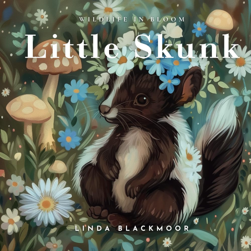 Little Skunk: Educational Children's Picture Book About Skunk Filled With Real Photos, Art, & Skunk Facts (Wildlife in Bloom) Non-fiction