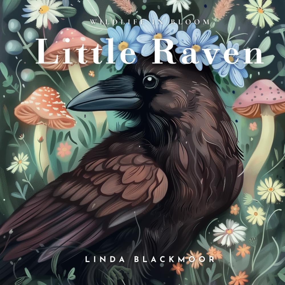 Little Raven: Educational Children's Picture Book About Ravens Filled With Real Photos, Art, & Raven Facts (Wildlife in Bloom) Non-fiction