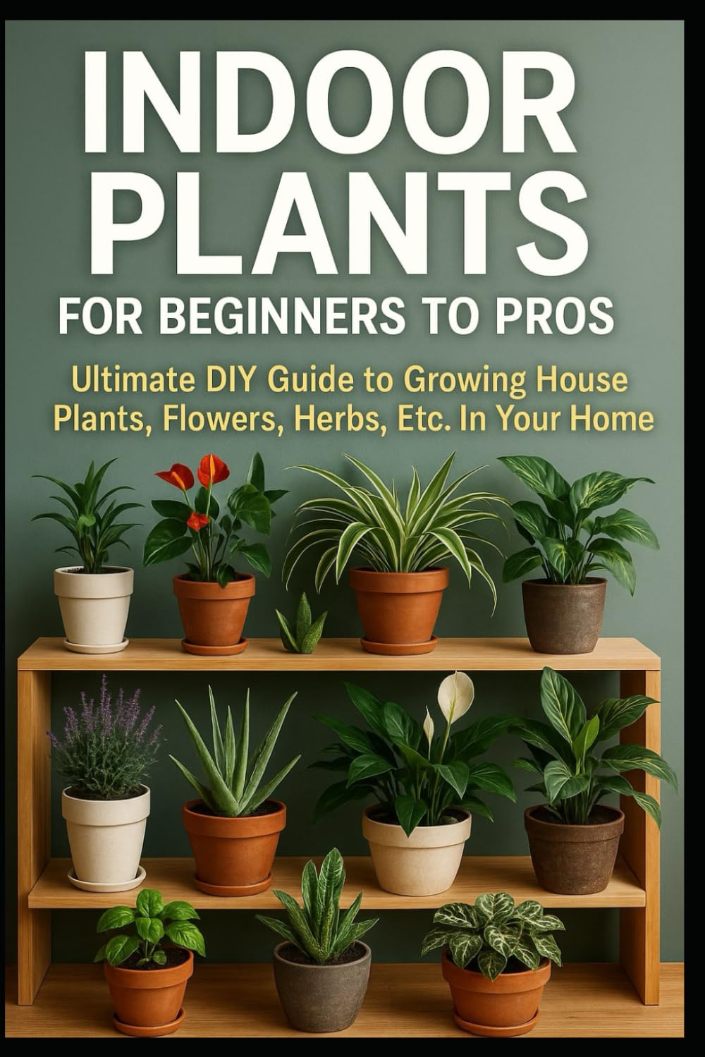 Indoor Plants for Beginners to Pros: Ultimate DIY Guide to Growing House Plants, Flowers, Herbs, Etc. In Your Home (DIY Home & Yard: Indoor Plants, ... Food, Composting, Hydroponics, Pools...) Garden & Plants