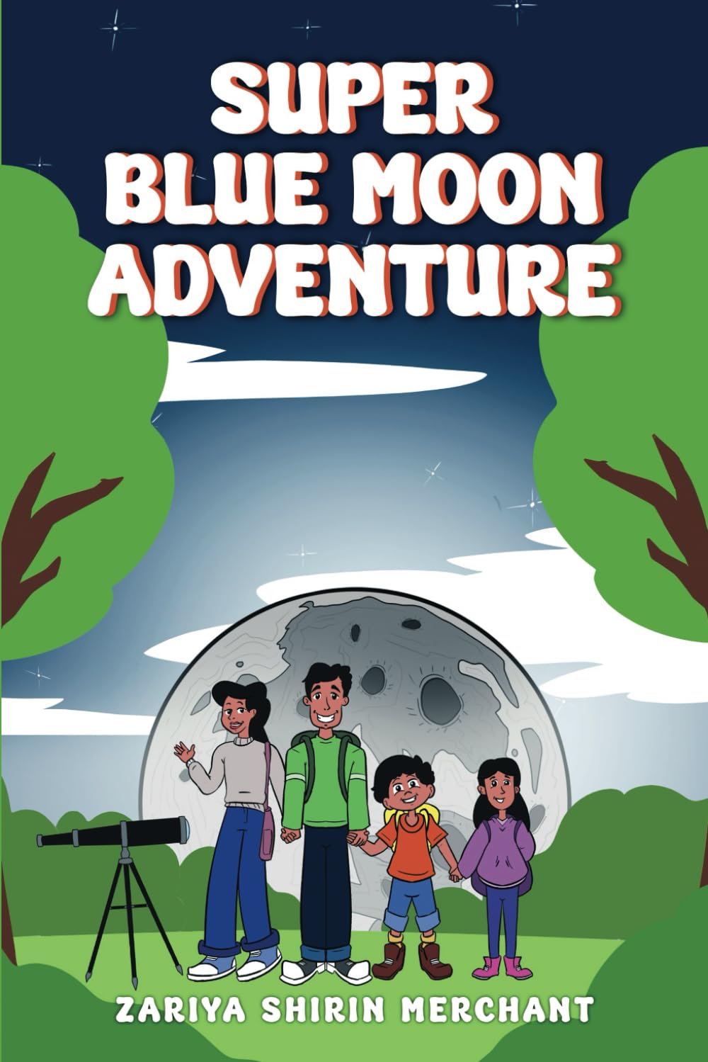 Super Blue Moon Adventure Books