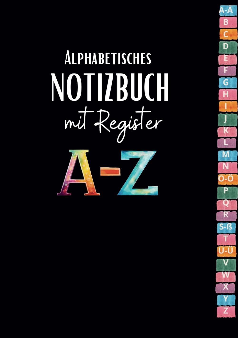 Notizbuch mit Register A-Z: Alphabetisches Register A5 von A bis Z und Inhaltsverzeichnis | Klar & Plan Verlag Parents & Children