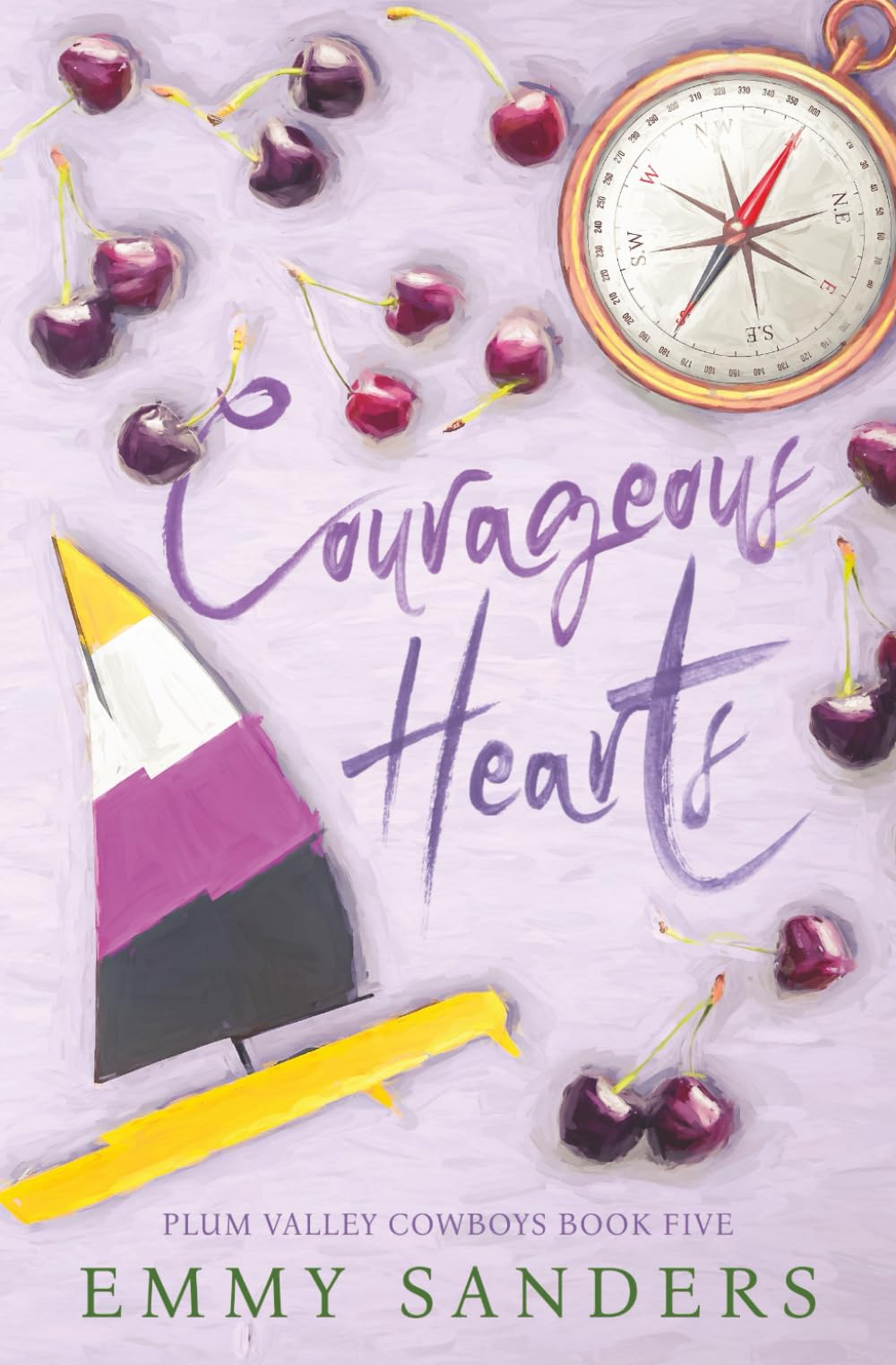 Courageous Hearts (Plum Valley Cowboys Book 5) LGBTQ+