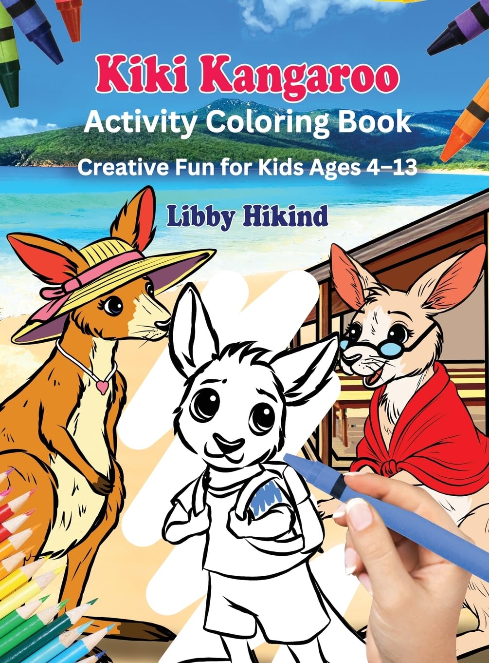 Product Image: Kiki Kangaroo Activity Coloring Book