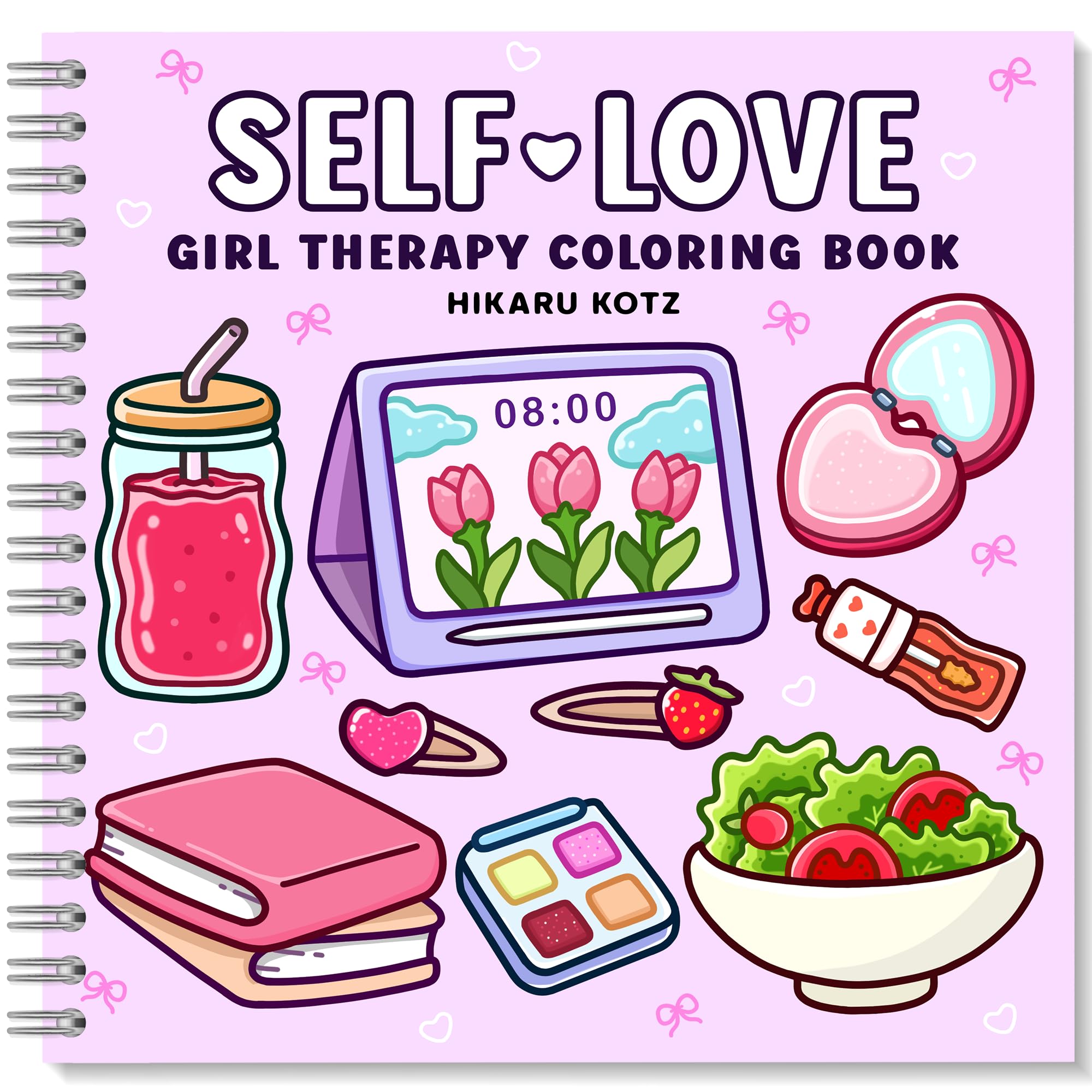 Self-Love: Girl Therapy Coloring Book to Inspire Yourself and Love Who You Are Books