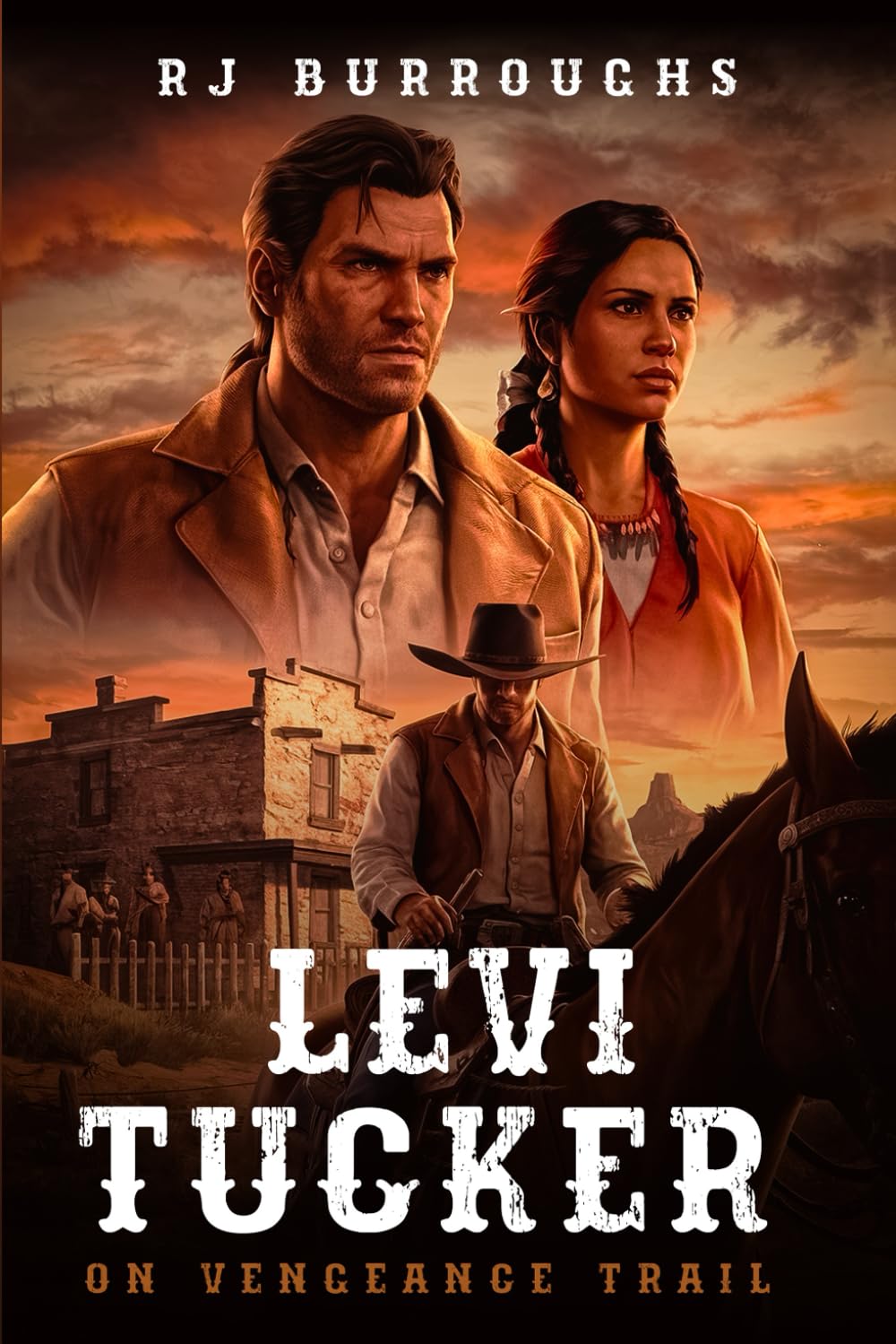 LEVI TUCKER: On Vengeance Trail Action & Adventure