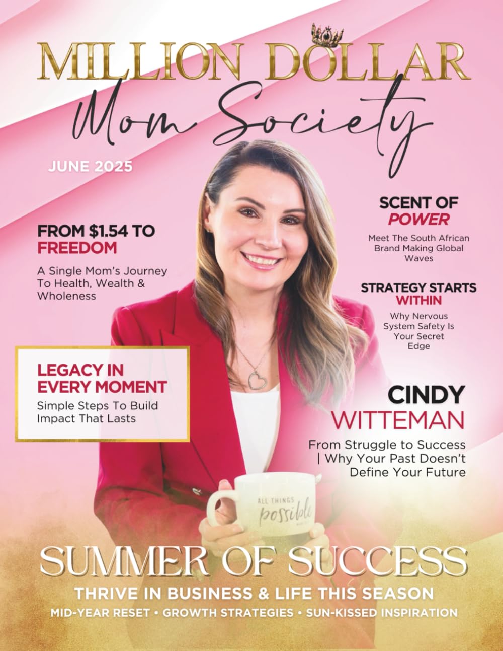Million Dollar Mom Society Magazine Business, Finance & Career