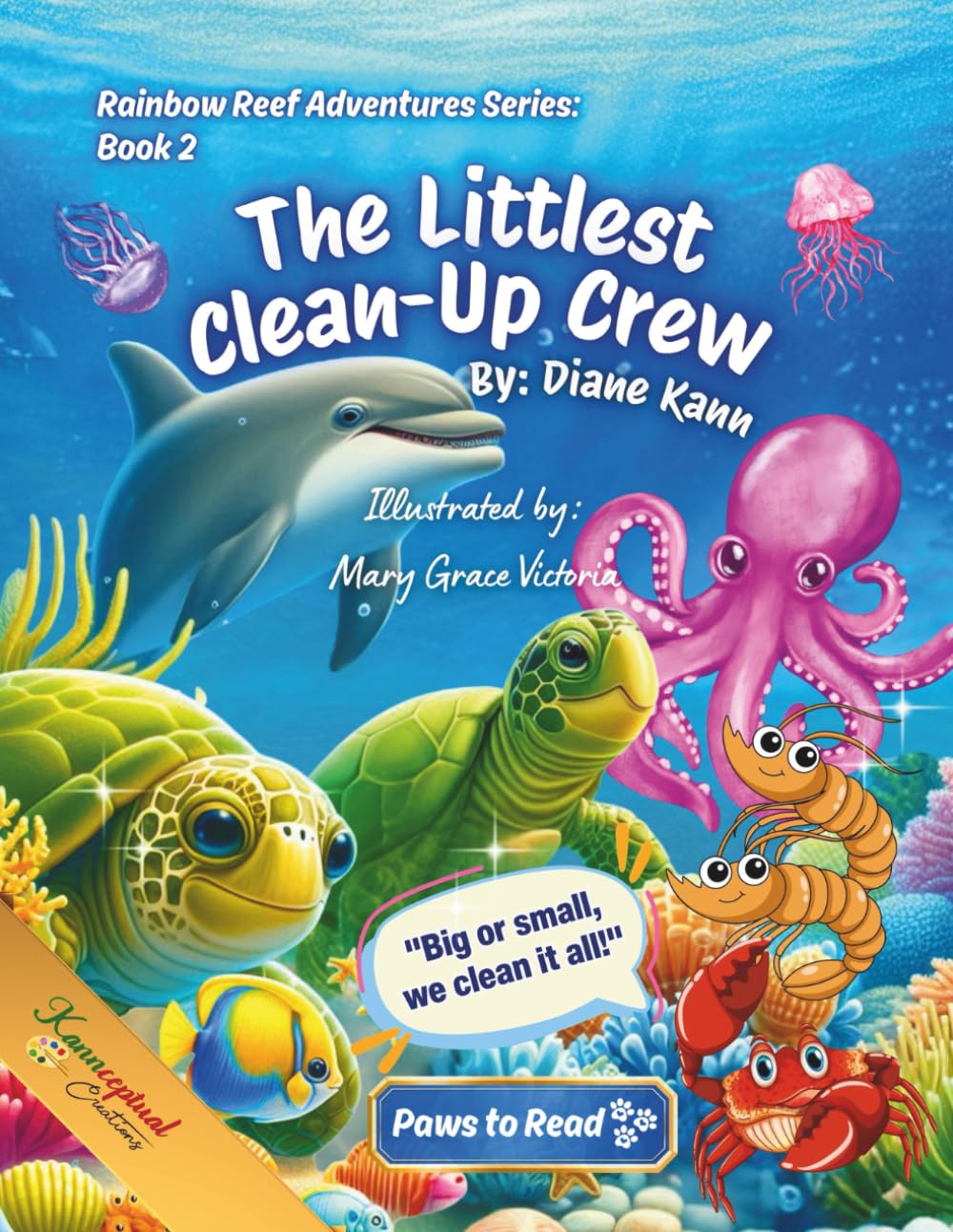 The Littlest Clean-Up Crew (Rainbow Reef Adventures Series, Band 2) Leisure, Home & Garden