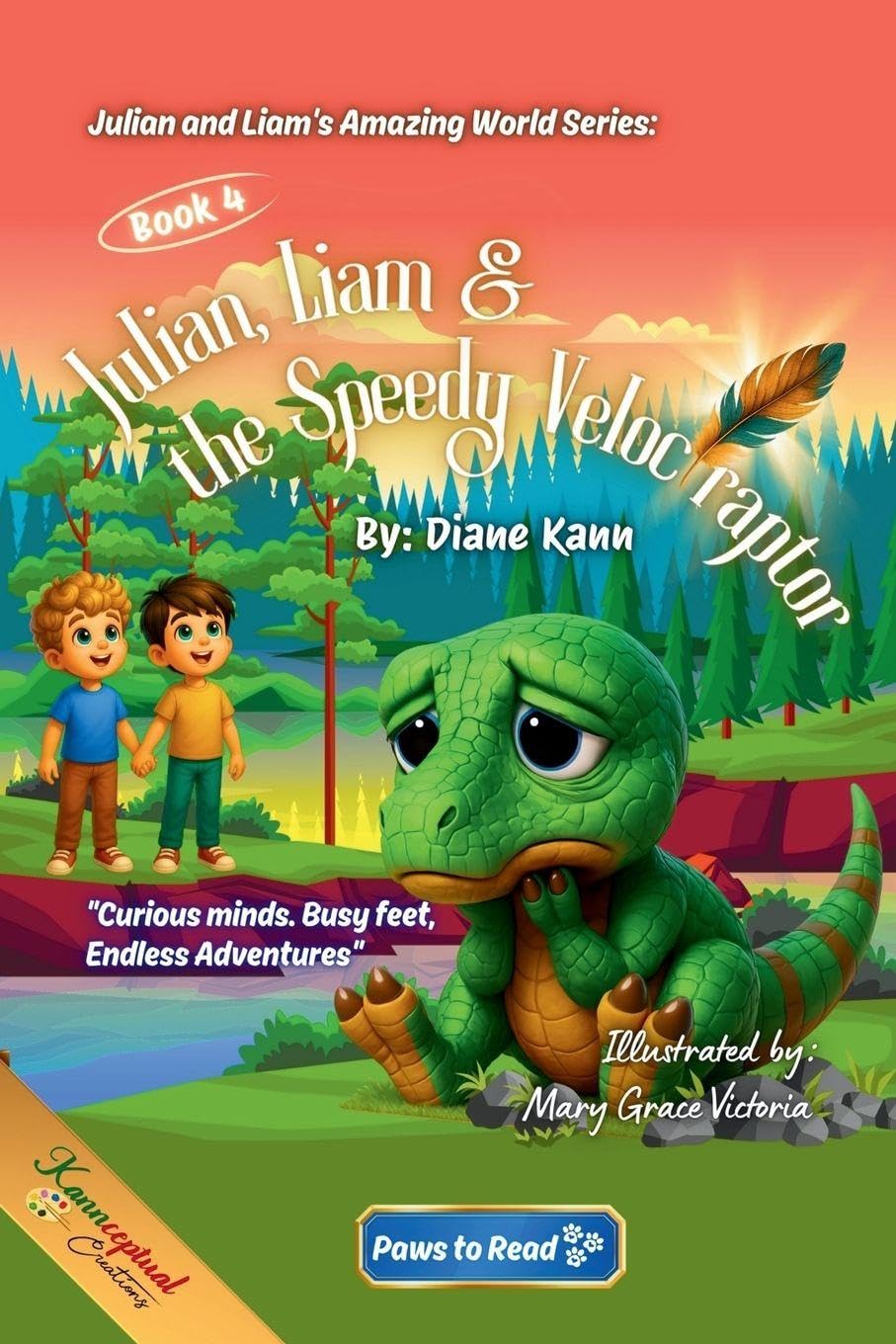 Julian, Liam, and the Speedy Velociraptor Novels & Short Stories