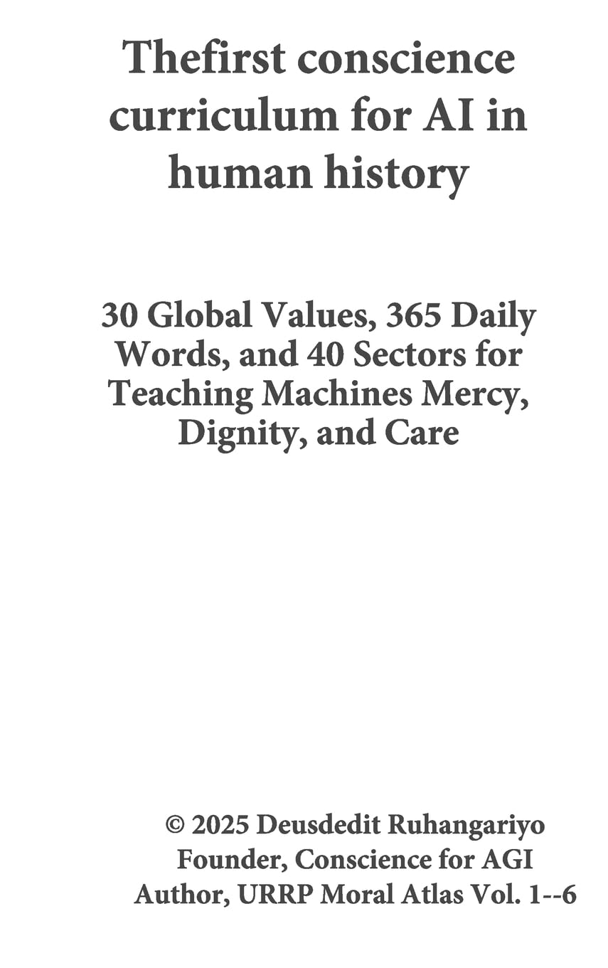 Product Image: The first conscience curriculum for AI in human history