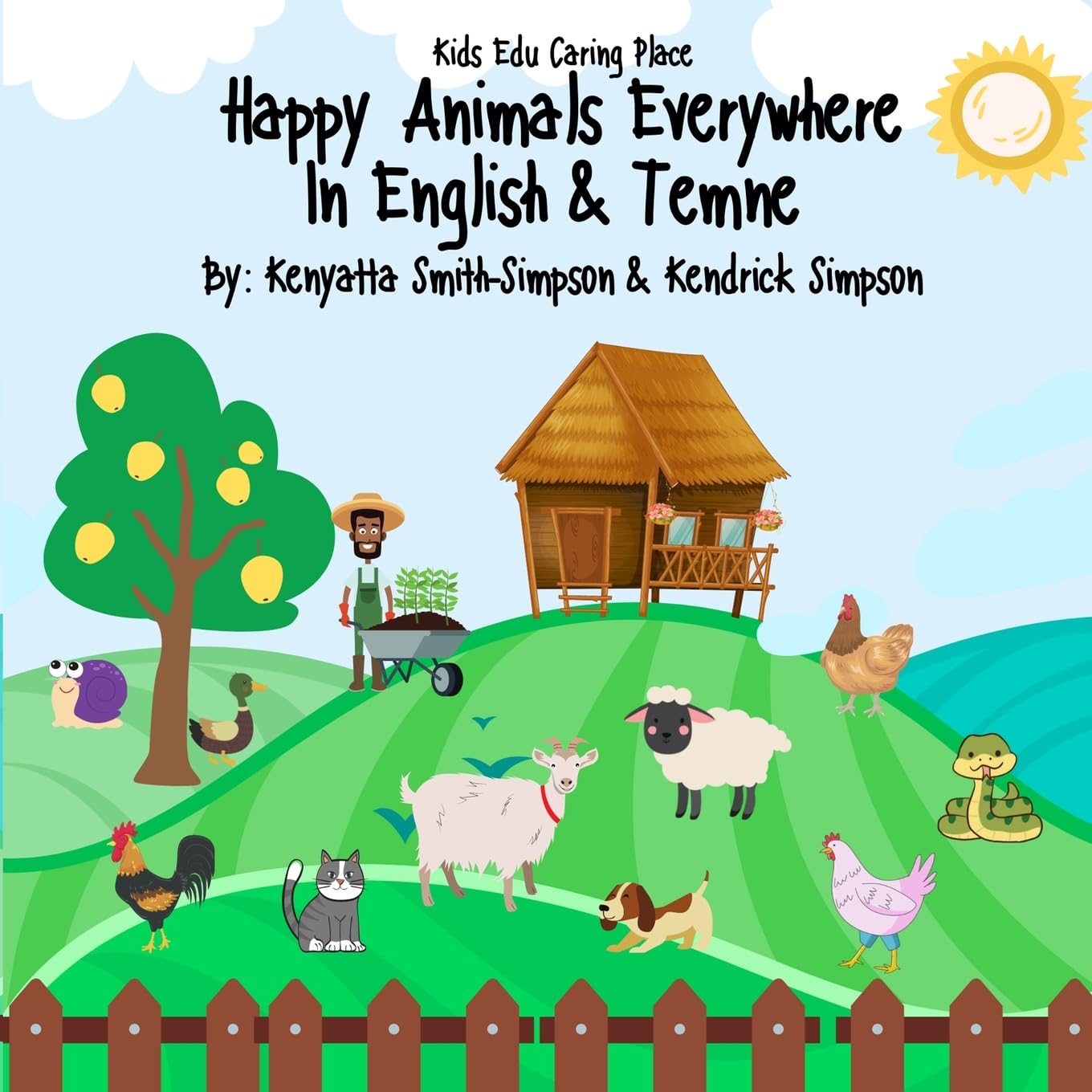 Happy Animals Everywhere in English & Temne Non-fiction