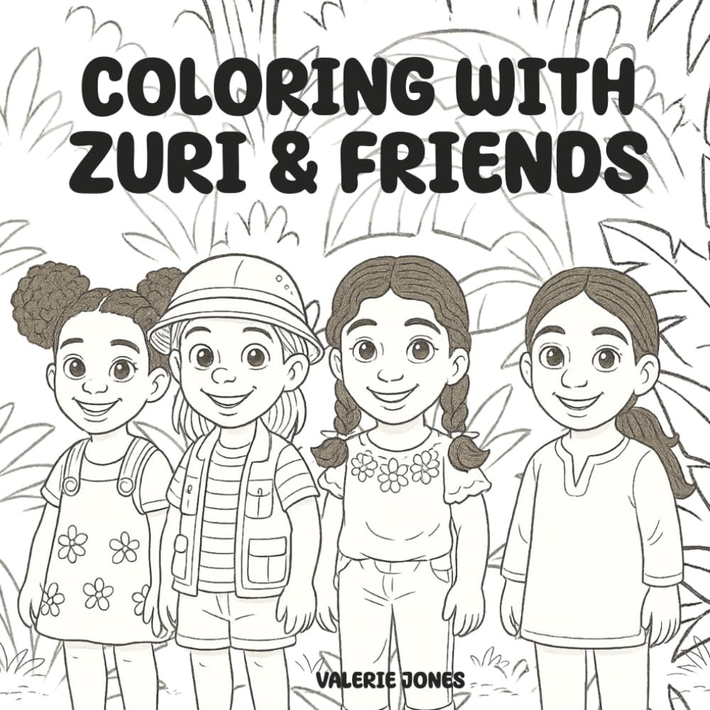 Coloring with Zuri & Friends Non-fiction