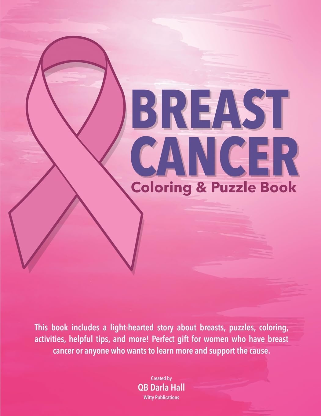 Breast Cancer Coloring & Puzzle Book Tiptoi & Games