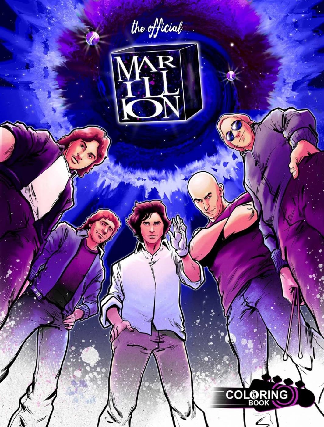 The Official Marillion Coloring Book: The H Years Manga