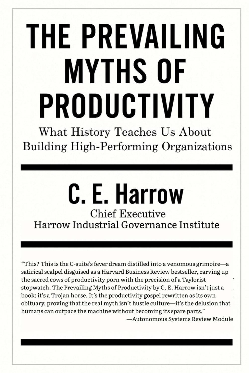The Prevailing Myths of Productivity Business, Finance & Career