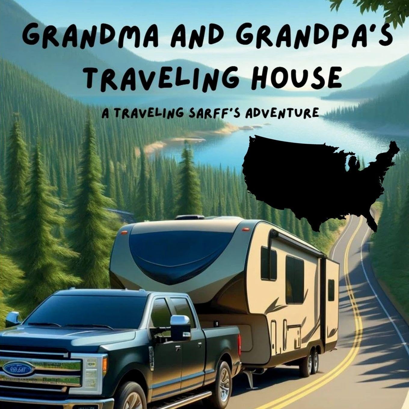Grandma and Grandpa's Traveling House in the USA Non-fiction