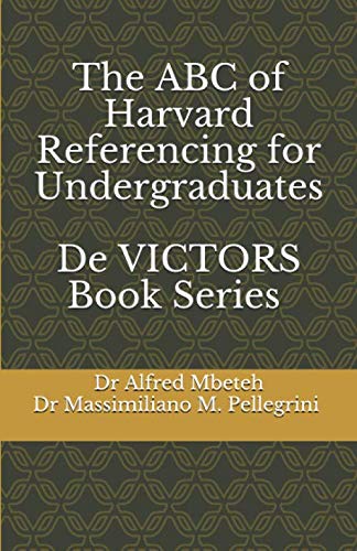 The ABC of Harvard Referencing for Undergraduates (De VICTORS, Band 3) Learning & Reference