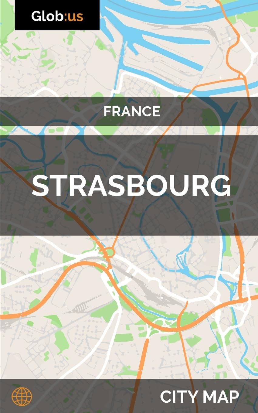 Strasbourg, France - City Map Leisure, Home & Garden