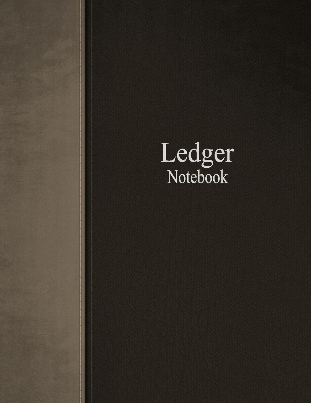 Ledger Notebook: Columnar Ruled Ledger, 3 Columns, 8.5x11 Inches, 100 Pages Business, Finance & Career