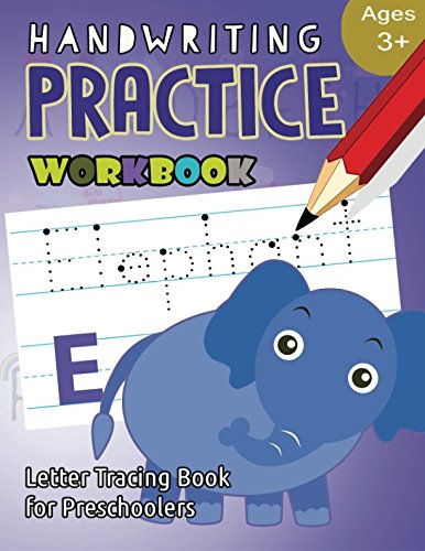 Handwriting Practice Workbook Age 3+: tracing letters and numbers for preschool,Language Arts & Reading For Kids Ages 3-5 (Workbook at Home, Band 5) Hobbies & Crafts